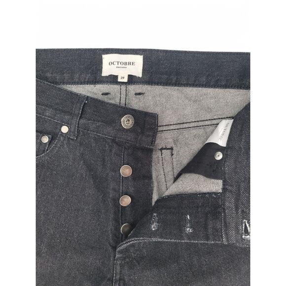 Octobre Éditions Slim Denim Jeans Men’s Size 29 | Minimalist French Fit - Picture 3 of 3